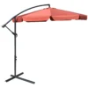 Outsunny Sombrilla De Jardín Ø265 Cm Parasol Excéntrico Con Techo Inclinable Manivela 8 Costillas De Metal Y Base Cruzada Protección Solar Para Terraza Balcón Exterior Rojo Vino -Tienda Barata Lounge Sol 8c15a89de04ea33af8ca22bea605e965398ad113 eb5d7ec177324f3f8dbb653fa1d6c5c5