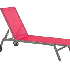 Tumbona De Metal/textil Trenzado Rojo/negro LEVANZO -Tienda Barata Lounge Sol 8d4d624e0cb882df442c71a54827553bbfe4b70c fd96e9976b584058b9710a92992f7e63