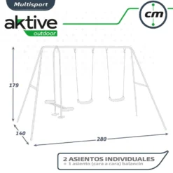 Columpio Doble Con Balancín Aktive Sports -Tienda Barata Lounge Sol 8ecee6592d99504be39679920f7989ae885dc0ed 506e1b84eea648dea8fea0d3ea4c9547