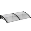 Outsunny Tejadillo De Protección 200x96x27 Cm Marquesina Exterior Para Puertas Y Ventanas Contra Sol Y Lluvia Con Soporte De PP Policarbonato Transparente -Tienda Barata Lounge Sol 8f53488781304311fe563ed8b930d15dbcd065eb d0abc507220243fda36d6ee969b866dd