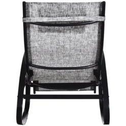 Outsunny Tumbona Mecedora De Exterior Con Respaldo Y Reposapiés Regulables 64x69x108 Cm Gris -Tienda Barata Lounge Sol 91715d64ca466735030cc7aed16728f50f75584e 1c385ad6c8c14fc8b383edf82a2e8ee1