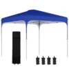 Outsunny Cenador Plegable 2,5x2,5x2,68 M Carpa De Jardín Protección UV 50+ Ajustable En Altura Con 4 Bolsas De Arena Y Bolsa De Transporte Para Camping Fiestas Patio Azul -Tienda Barata Lounge Sol 93235bda6b62929e67704777f07e63f53a6eebb8 7c516468b73841ca81d8d07247ab0959