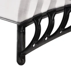 Outsunny Tejadillo De Protección Para Puertas Ventanas Contra Sol Y Lluvia Marquesina De Techo Diseño Moderno Aleación De Aluminio Duradero 150x90x25 Cm Transparente -Tienda Barata Lounge Sol 93d5a9aff09c48055419cddc68c498333873f723 307b3744a9ee4d598cca2ecd6bf7e6bd