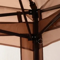 Outsunny Carpa Plegable 3.25x3.25m Gazebo Pabellón Cenador Jardín Doble Techo Mosquitera Bolsa Transporte Marco Acero Tela Poliéster Resistente De Agua -Tienda Barata Lounge Sol 952ea47de04e232b60a5a61c918d14f426b4e19c 7f0ac2a0f13340fcbcac775c7c69d9b7