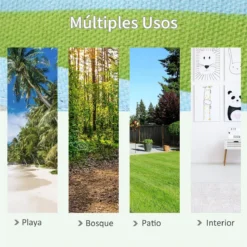 Outsunny Hamaca De Algodón Para Jardín 200x150 Cm Hamaca Colgante Portátil Carga Máx. 180 Kg Para Acampar Piscina Camping Rayas Multicolor 16 Outsunny Hamaca De Algodón Para Jardín 200x150 Cm Hamaca Colgante Portátil Carga Máx. 180 Kg Para Acampar Piscina Camping Rayas Multicolor -Tienda Barata Lounge Sol 96812a65f53c70711ceb8bd6d592edffd5713e7c 449eae211aa242279866d81866275601