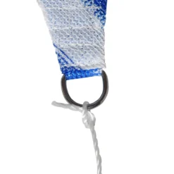 Outsunny Toldo Vela De Sombra Triangular 5x5x5 M HDPE Transpirable De Protección UV Con Anillos Y Cuerdas Para Patio Jardín Piscina Terraza Cochera Azul Y Blanco -Tienda Barata Lounge Sol 97a189d2cb468cdf3478adb1f80e89c66bb7b764 4a9d43268a4d47e9a7cd8720b43bc89a