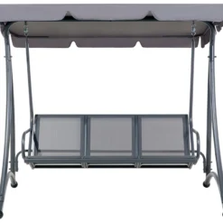 Columpio De Poliéster Gris Oscuro BOGART -Tienda Barata Lounge Sol 9949af6fa4d1e3a15b03a2d2705f7e25515aaabd e3e9e8a9709d44088619425f21140bce