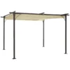 Outsunny Pérgola De Metal 3.5x3.5m Gazebo Cenador Para Jardín Patio O Terraza Con Techo Retráctil Tela Poliéster Resistente Al Agua Y UV 1 Outsunny Pérgola De Metal 3.5x3.5m Gazebo Cenador Para Jardín Patio O Terraza Con Techo Retráctil Tela Poliéster Resistente Al Agua Y UV -Tienda Barata Lounge Sol 9ff53bc2cae17926986d8b0c81807f1869a15c39 8313301d4a0e432cab141a555ef3bb82