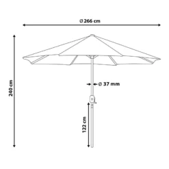 Sombrilla LED De Poliéster Beige Claro 266 Cm RAPALLO 16 Sombrilla LED De Poliéster Beige Claro 266 Cm RAPALLO -Tienda Barata Lounge Sol a267c9246050f533c9a356053b6236e64a6ba7f8 8c8db8273274405cb764721541537f53