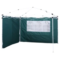 Outsunny 2 Paredes Parte Laterales Para Carpa 3x3m Lado Parasol De Gazebo Tela Oxford Con Ventana Medidas 300x200cm Verde Oscuro -Tienda Barata Lounge Sol a57fd9d7f62a0e6bda46584581849c78643c5acd 31bee8baa1bb49b89a9f548fd2e3fa0a
