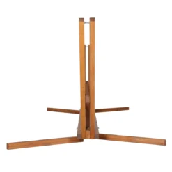 Outsunny Soporte Para Hamaca De Madera Plegable Ajustable De 3 Niveles Estructura Para Hamaca 217-380 Cm De Longitud Carga Máx. 150 Kg Para Jardín Terraza 388x152x89 Cm Teca -Tienda Barata Lounge Sol aaa22261a2ffc3abd01ad41fc8665293c580b793 32c07cd46d254359a5a0483033b51c36