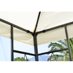 Outsunny Cenador De Jardín 3x4m Pabellón Para Exterior Con Doble Techo De Ventilación Y 4 Columnas De Acero Estable Para Fiestas Eventos Patio Crema -Tienda Barata Lounge Sol ac5fcd152c92bbb2edfbbc5ee2d442c627548ff0 af132a6157cc4cda92e5988b7b68463f