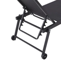 Tumbona Reclinable De Metal/textil Trenzado Negro PORTOFINO -Tienda Barata Lounge Sol b0a70c6b20173993025530a1f72f563afeb34b57 56267d0bed8245d3adb74552425b620e