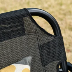 Outsunny Columpio De Jardín De 2 Plazas Silla Balancín Con Parasol Techo Ajustable En Ángulo Terraza Balcón Exterior Carga 200 Kg 172x110x155 Cm Negro -Tienda Barata Lounge Sol b8e4fa13fa9cf3976a268ea0c17bfacc483f0dac 30d9bf0c75644b7c8828c2ec9e304951