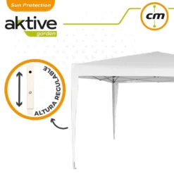 Cenador Plegable Blanco Poliéster UV50 300x300x240/250 Cm Aktive 14 Cenador Plegable Blanco Poliéster UV50 300x300x240/250 Cm Aktive -Tienda Barata Lounge Sol ba6a50332e30b61aaf00b6c7193760a1b6bc72c1 10e3258b7a9049f3b343c28ab1f81990
