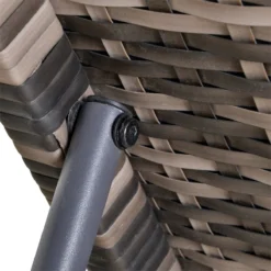 Outsunny Conjunto De 2 Tumbonas De Ratán De Jardín Con Cojines Acolchados Respaldo Ajustable En 5 Posiciones 2 Ruedas Y Tela Extraíble Lavable 67x196x51 Cm Gris -Tienda Barata Lounge Sol bf0cab74172c418f67df2a269bd1974e7409cae7 095bfab9f88849d49472d61ea31387d8