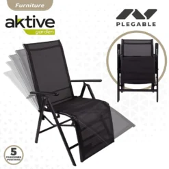 Tumbona Plegable Aluminio De Jardín Aktive 12 Tumbona Plegable Aluminio De Jardín Aktive -Tienda Barata Lounge Sol bf3d6a2642e6758313ba67bb7fcdd685942ab0dc 51bcd4584a424424913f5c88a6f60a22