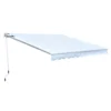 Outsunny Toldo Manual Plegable De Aluminio Ángulo Ajustable Con Manivela Para Exterior Balcón Jardín Terraza 3x2,5m Blanco -Tienda Barata Lounge Sol c3708221a3a2ac66528939608632d100a4dda075 b61fc93be0e74825bbf66ef2bd60b450