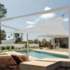 Toldo Vela Triangular De Poliéster Gris 300 X 300 Cm LUKKA -Tienda Barata Lounge Sol c5d3a95b3620a6c2a11e5edbf8bdabcd88f422f8 b4697cb9bbd84326aeca4e4fd221c9f6