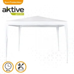 Cenador Cuadrado Polietileno Blanco Aktive Garden -Tienda Barata Lounge Sol c61bae3af2b90ee7b916de155f845d16737a6d68 4668b20f46114fa587439a054ccc43c0