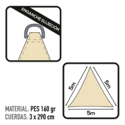 Toldo Sombreo Triangular Aktive Garden Color Crema -Tienda Barata Lounge Sol c69d697915e6b4e269082da2c3a3eca235e03268 b6294e2428904eba8ae1c6344e504916