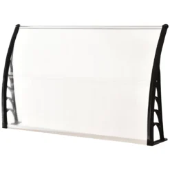 Outsunny Tejadillo De Protección Para Puertas Ventanas Contra Sol Y Lluvia Marquesina De Techo Diseño Moderno Aleación De Aluminio Duradero 150x90x25 Cm Transparente -Tienda Barata Lounge Sol c7307f389fc04d63c965f8d33e6b15e35dcf6936 13f98d97a47e4a50b43e6dbb7f1de92d