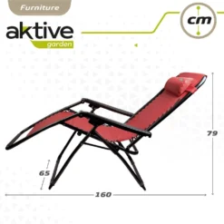 Tumbona Gravedad Cero Burdeos, Reclinable Y Plegable Aktive Beach -Tienda Barata Lounge Sol c73a62e3a3f3f28e207b5c7010ed4dfd6b1477ea 90ca77ee080d4d6087908933ccd482a5