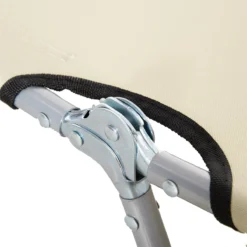 Outsunny Tumbona Reclinable Y Plegable De Jardín Con Orificio De Lectura Reposacabezas Y Respaldo Ajustable En 5 Niveles Para Playa 182x56x24,5 Cm Beige -Tienda Barata Lounge Sol ca9885cd9762105d2408cd99c8707a82b9fbc8b6 f4beffeadc5c49dcace55ab5b112d098