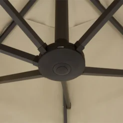 Sombrilla De Jardín Con Doble Toldo Gris Beige 460 Cm SIBILLA -Tienda Barata Lounge Sol cdefa97bb84fe0f6154016282cedcbe9bd87b781 e260ae2909bc4aa6b9a4ada13eb2a282