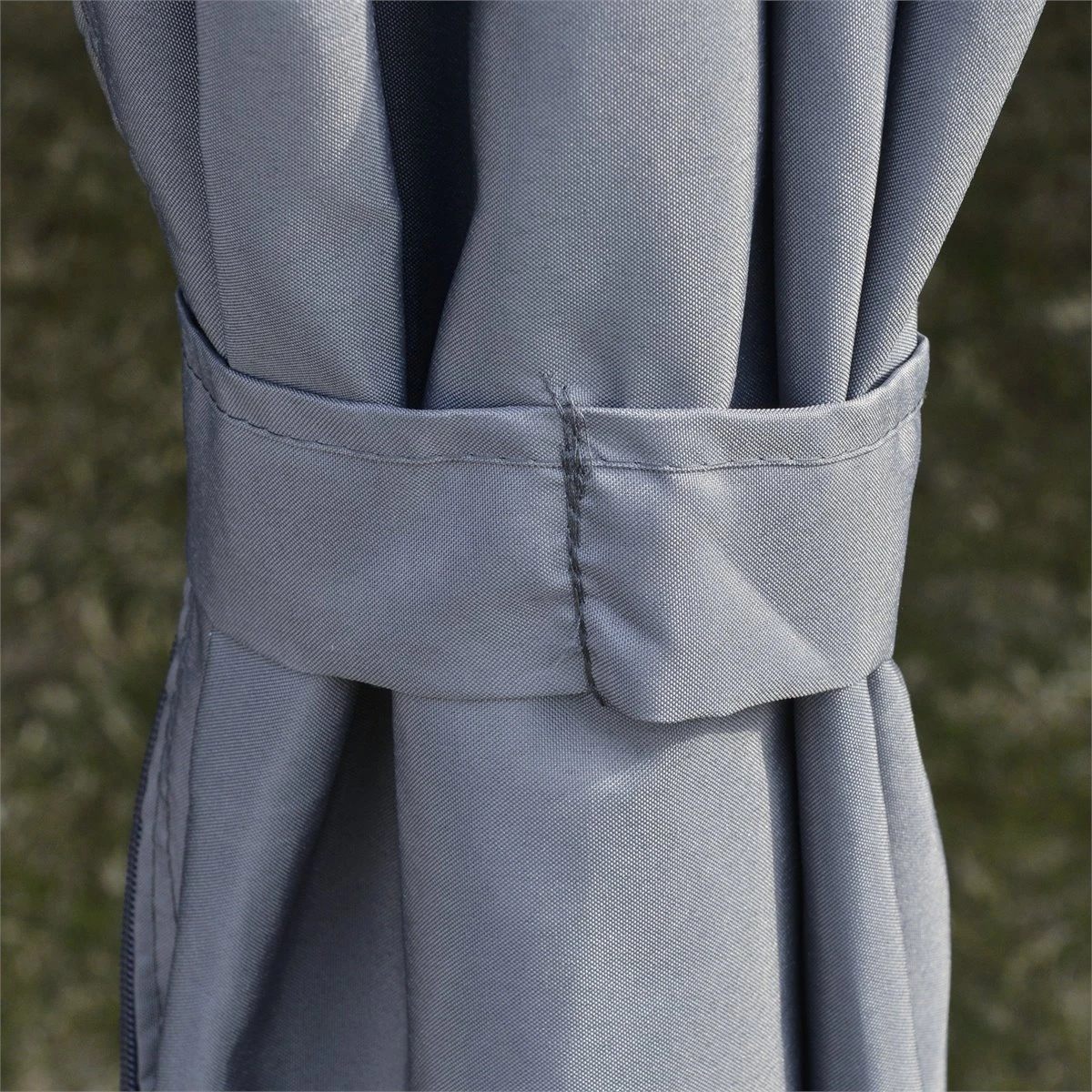 Outsunny Cenador 4x3 M Carpa Con 6 Cortinas De Cremallera Techo Ventilación 8 Orificios De Drenaje Para Fiesta Reuniones Al Aire Libre Gris 7 Outsunny Cenador 4x3 M Carpa Con 6 Cortinas De Cremallera Techo Ventilación 8 Orificios De Drenaje Para Fiesta Reuniones Al Aire Libre Gris - Imagen 5