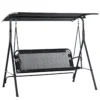 Outsunny Columpio De Jardín De 2 Plazas Silla Balancín Con Parasol Techo Ajustable En Ángulo Terraza Balcón Exterior Carga 200 Kg 172x110x155 Cm Negro 2 Outsunny Columpio De Jardín De 2 Plazas Silla Balancín Con Parasol Techo Ajustable En Ángulo Terraza Balcón Exterior Carga 200 Kg 172x110x155 Cm Negro -Tienda Barata Lounge Sol d159514c698edb821d7d9b596bdcd2d4fb9d1c42 f4cc0f8322ff4e71bb79939728095ed9
