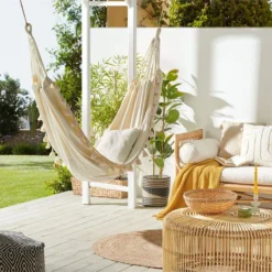 Hamaca De Algodón/poliéster Blanco Crema VERCELLI