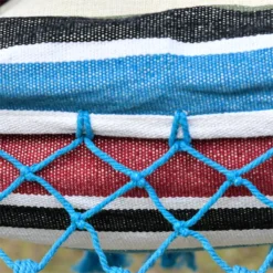 Outsunny Hamaca Doble Portátil De Algodón 285x150 Cm Con Bolsa De Transporte Para Exteriores Patio Jardín Playa Camping Carga 180 Kg Multicolor -Tienda Barata Lounge Sol d468998e86010d5befc934d9883d98e58efa16dc c8427c1f4d474097b3f764448fcdc5b8