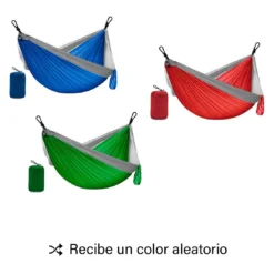 Acomoda Textil – Hamaca Colgante Portátil 270x140 Cm, Resistente, Cómoda, Fresca Y Transpirable. Hamaca De Exterior Práctica, Ligera Para Jardín, Balcón, Camping, Playa Y Viaje. (Modelo B) -Tienda Barata Lounge Sol d8150e19b0a8db427645b744155acf74439b1234 0aeb7425589d47cf8916b160104d4e1e