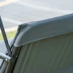 Outsunny Columpio Balancín De Jardín Exterior De 3 Plazas Con Cojín Techo Ajustable Y Marco De Acero Para Balcón Terraza Patio Carga Máx. 200 Kg 172x110x153 Cm Gris -Tienda Barata Lounge Sol da854b30a61c9d16f952364860846b52c45cae83 256909a86b4a49438ee9acadef1c4f14