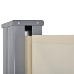 Outsunny Toldo Lateral Retráctil Doble 600x160 Cm Pantalla De Privacidad Extensible Con Ángulo Ajustable Y Protección UV 50+ Para Jardín Balcón Terraza Beige -Tienda Barata Lounge Sol da99aab610def83f999ab7ca2a11f45d4ae9163e 639ba3c554de4c56a166b59d1888e550