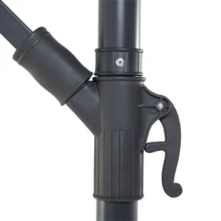 Sombrilla Voladiza De Poliéster Rojo/borgoña 300 Cm RAVENNA -Tienda Barata Lounge Sol de8017c70ab9c93d0b637748a2bd1d58706aaa35 f8a83609934a42a7b04735647b0a65d2