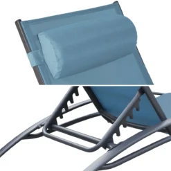 Juego De 2 Tumbonas GALAPAGOS De Textileno Y Aluminio Gris Antracita 13 Juego De 2 Tumbonas GALAPAGOS De Textileno Y Aluminio Gris Antracita -Tienda Barata Lounge Sol dffe1d466ab49b2b0780dc39f2f46885154106aa 39b89a43ab154d74a15897bee0dcc7b9