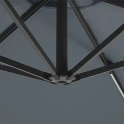Sombrilla Voladiza LED De Poliéster Gris Grafito 315 Cm CORVAL -Tienda Barata Lounge Sol e07ab7d1e0b0103e61296c863d44fbe22bfd2c1e 7ead116cee4b43b097a14ee0985567a0