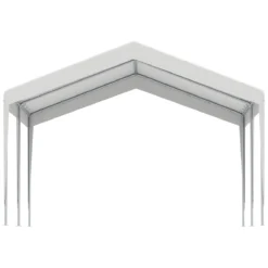 Outsunny Carpa Garaje Para Coche 4x4 M Cochera Portátil Impermeable Pabellón Gazebo De Jardín Patio Exterior Con Accesorios Para Eventos Fiestas Metal Galvanizado Blanco -Tienda Barata Lounge Sol e321154eda0768fd60a4f1f72157d65926a3ce0c 385af28de1cb4e979f73f72133e3d30a