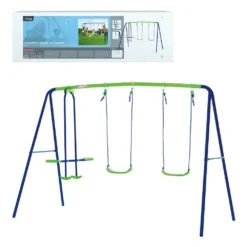 Columpio Doble Con Balancín Aktive Sports