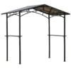 Outsunny Pérgola De Barbacoa 246x149x230 Cm De Aluminio Gazebo Cenador Con 2 Estantes Para Jardín Patio Terraza Fiestas Protección Solar Negro -Tienda Barata Lounge Sol e9840d02dbaf6ade3ea0a18fda1a83c197d3b722 40c9b85396c34bd29b06405d6d616392