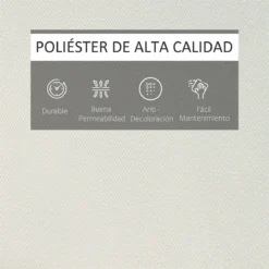 Outsunny Cojín Para Tumbona De Exterior 198x53x5 Cm Desenfundable Y Lavable Con Reposacabezas Extraíble Colchoneta Plegable De Algodón Para Silla Reclinable De Jardín Crema -Tienda Barata Lounge Sol ea8d54d55a95d4dd540e63211bc8eab8b16ea43c 86fc4995cb5f4e338079988147b589e1