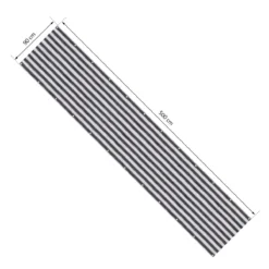 Outsunny 2 Pantallas De Privacidad Para Balcones O Terraza Revestimiento HDPE Para Exteriores Tela Protectora Para Balcón Patio Con Cuerdas 500x90 Cm Gris Y Negro -Tienda Barata Lounge Sol eeddc6f6a9ddaf61ddef26d980d37f67fc60b48a 79b5abd25ff34ff6a62832cc313dfb22