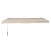 Outsunny Toldo Manual Plegable De Aluminio 295x250cm Ángulo Ajustable Manivela Para Exterior Balcón Jardín Terraza Crema -Tienda Barata Lounge Sol ef4212292974d8056e457840caf73b7197ad2174 e8c20e5991974166a685b2263c415f48