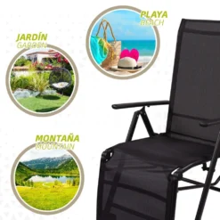 Tumbona Plegable Aluminio De Jardín Aktive 14 Tumbona Plegable Aluminio De Jardín Aktive -Tienda Barata Lounge Sol f9008b29a13a1deaeda6bc40cf7077ea95bba447 c2ac9fe9fc994d4cad14c31713c99a64