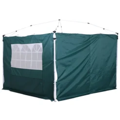 Outsunny 2 Paredes Parte Laterales Para Carpa 3x3m Lado Parasol De Gazebo Tela Oxford Con Ventana Medidas 300x200cm Verde Oscuro -Tienda Barata Lounge Sol fc66add203a8331ec8b1d90033d127140c5b561a 6d054d9e708348cabf5a29d6f3461354
