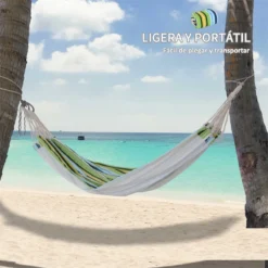 Outsunny Hamaca De Algodón Para Jardín 200x150 Cm Hamaca Colgante Portátil Carga Máx. 180 Kg Para Acampar Piscina Camping Rayas Multicolor 17 Outsunny Hamaca De Algodón Para Jardín 200x150 Cm Hamaca Colgante Portátil Carga Máx. 180 Kg Para Acampar Piscina Camping Rayas Multicolor -Tienda Barata Lounge Sol fd665c49dcff8b23f0f91e04a8685a40a15f4bbf 3d44c71ee66e4510846053309b8bda15