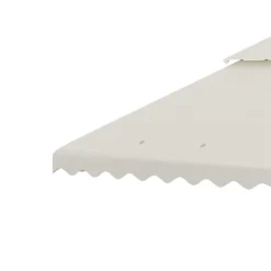 Outsunny Toldo De Repuesto Para Carpa 4x3 M Cubierta De Reemplazo Con Techo De Doble Ventilación Y 10 Orificios De Drenaje Para Patio Jardín Aire Libre Crema -Tienda Barata Lounge Sol fdddb238a9220c4ee4ea9c2ff920db355db992c4 208c6ce04bce4e77b08477424354076f